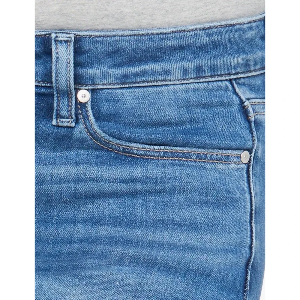 Paige Verdugo Ankle Mid Rise Ultra Skinny Jeans Blue Transcend Vintage Size 34